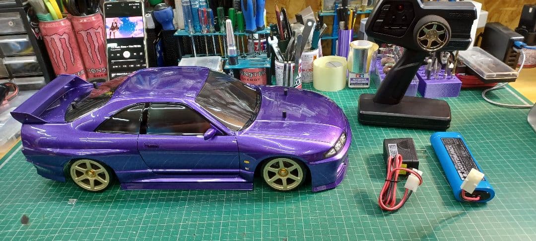 タミヤ ラジコンスカイライン 33GT-R TT-02D フルセット新品未使用品