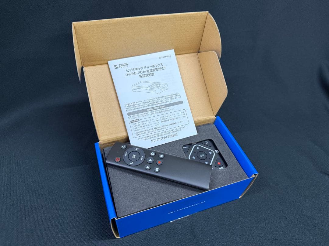 SANWA SUPPLY ビデオキャプチャー