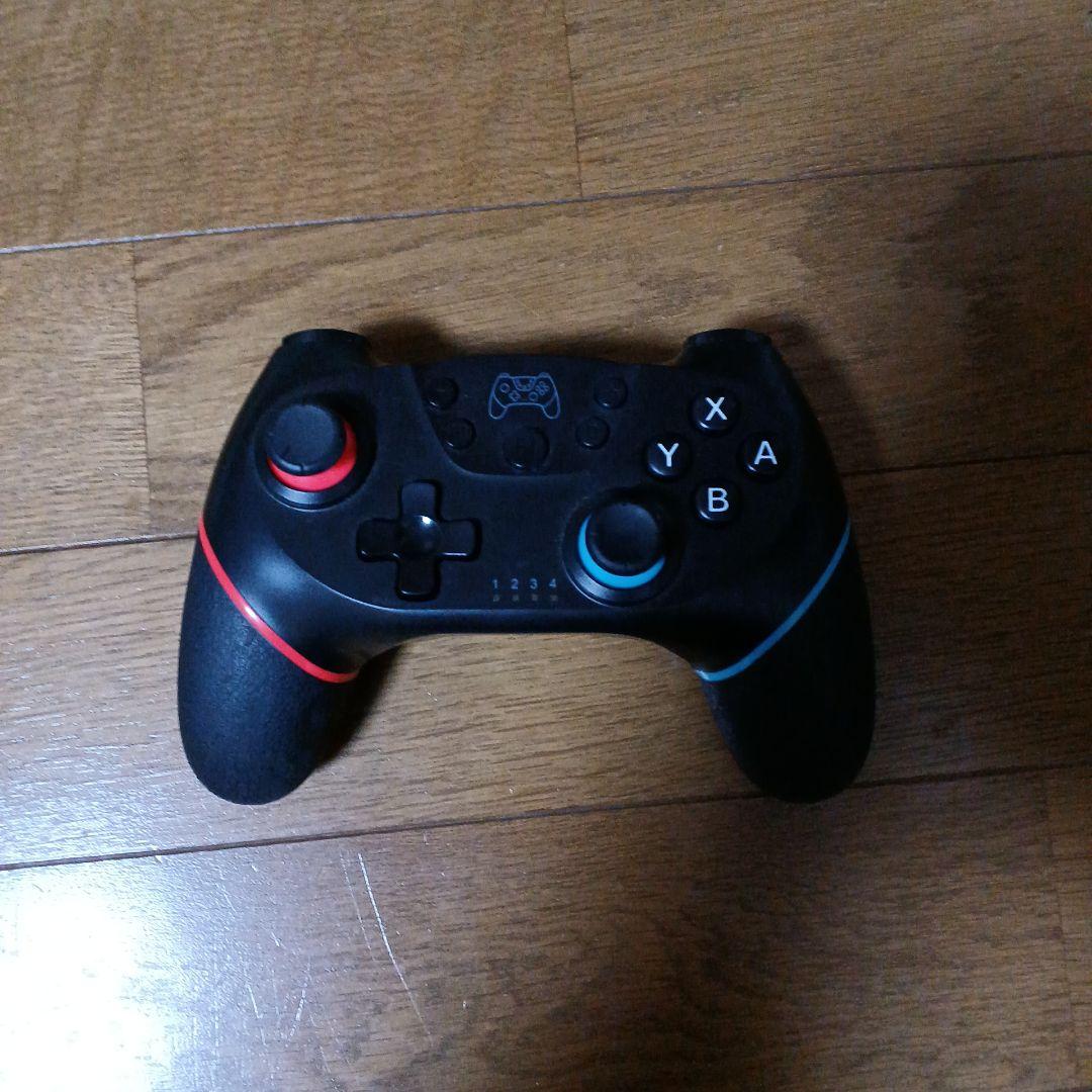 Nintendo Switch 本体 青と赤 + ワイヤレスコントローラー 黒