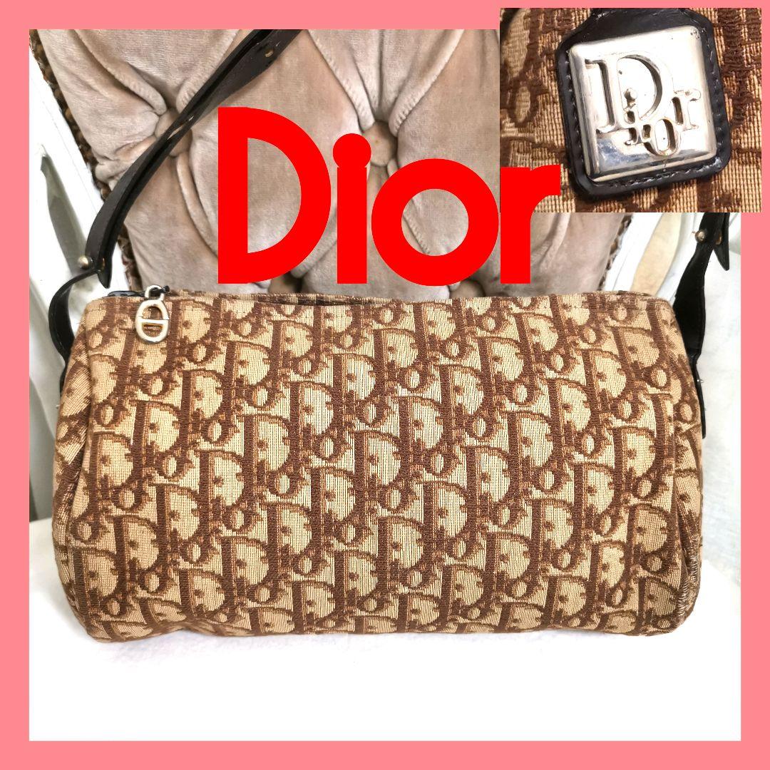 【希少】Diorディオール トロッター ワンショルダーバッグ ハンドバッグ鑑定済