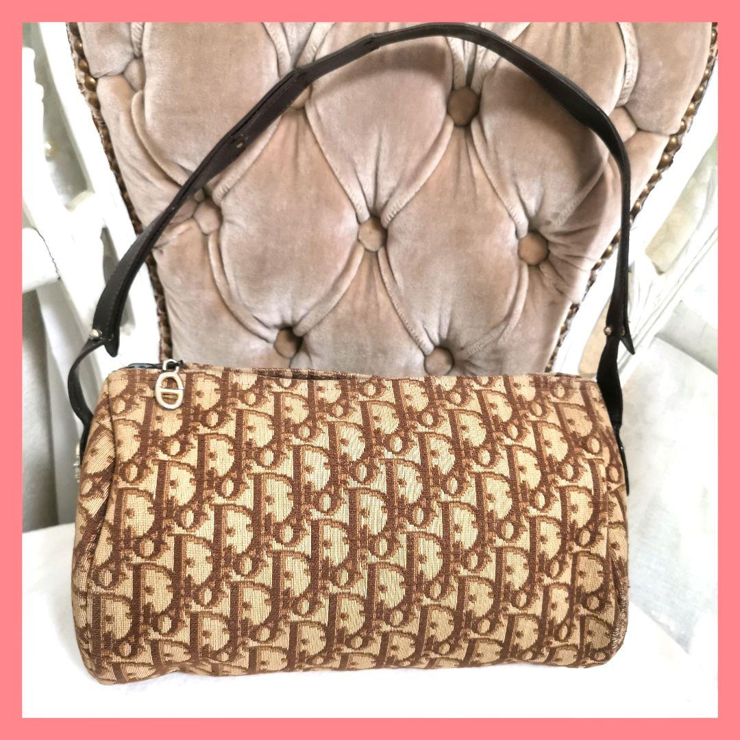 【希少】Diorディオール トロッター ワンショルダーバッグ ハンドバッグ鑑定済