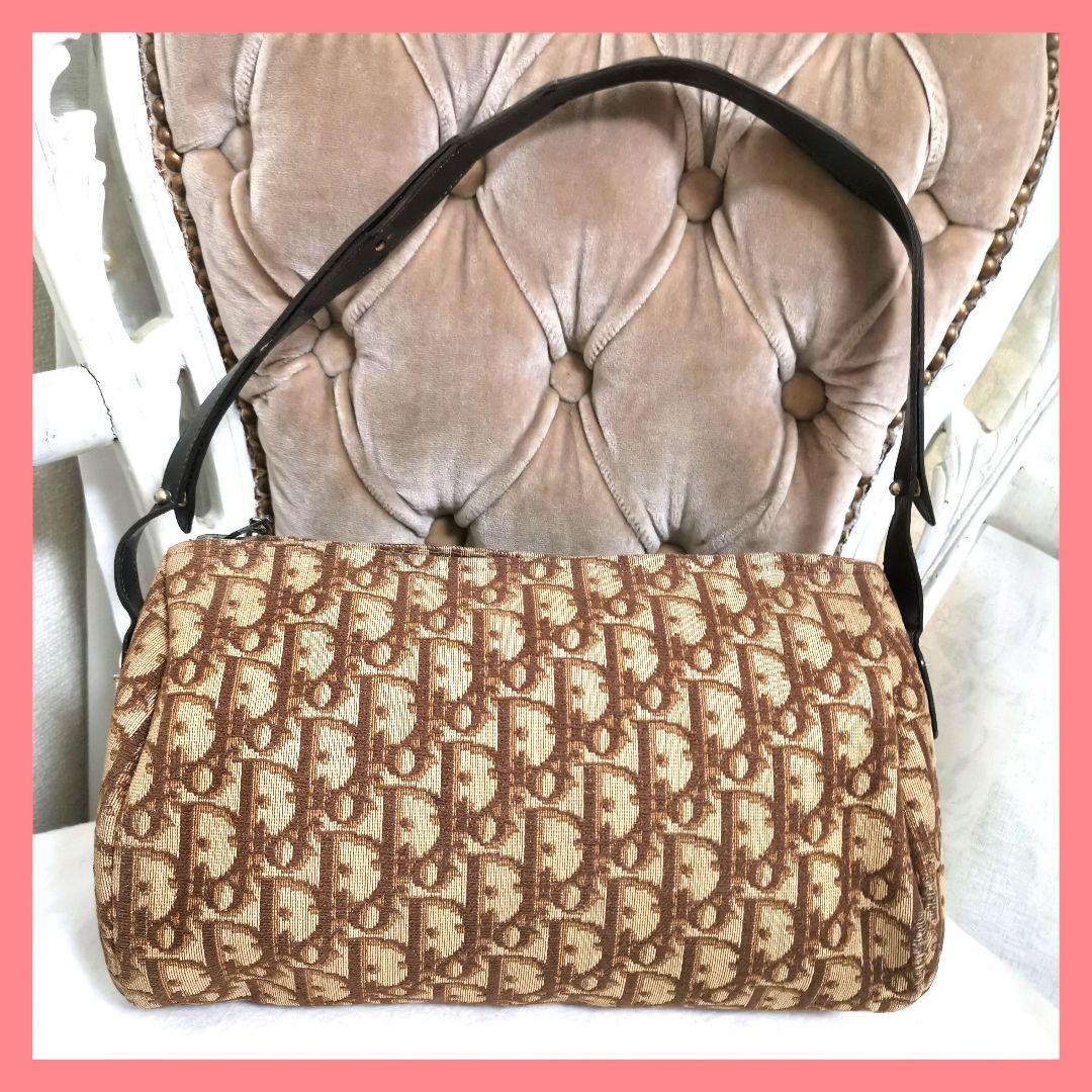 【希少】Diorディオール トロッター ワンショルダーバッグ ハンドバッグ鑑定済