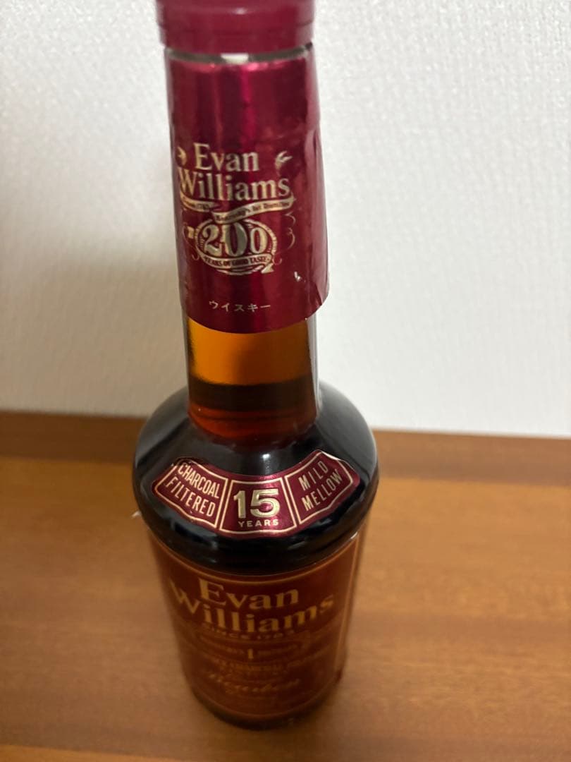 Evan Williams 15年 バーボンウイスキー 750ml