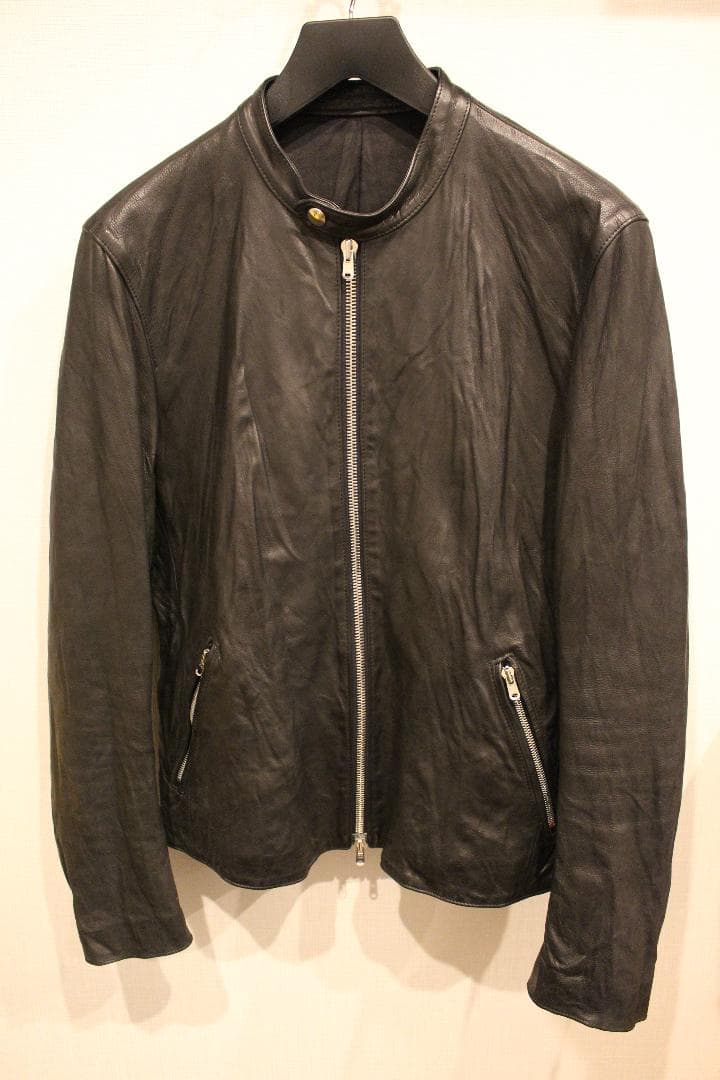 最終価格 STRUM ドメスティックヘビータンドカーフ シングルライダース