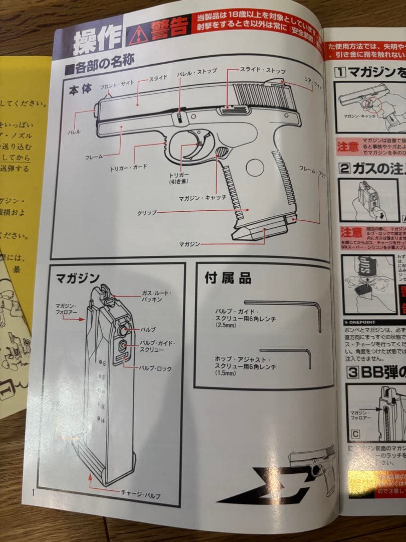 ウエスタンアームズ WA SIGMA（シグマ） 40F ガスブロ