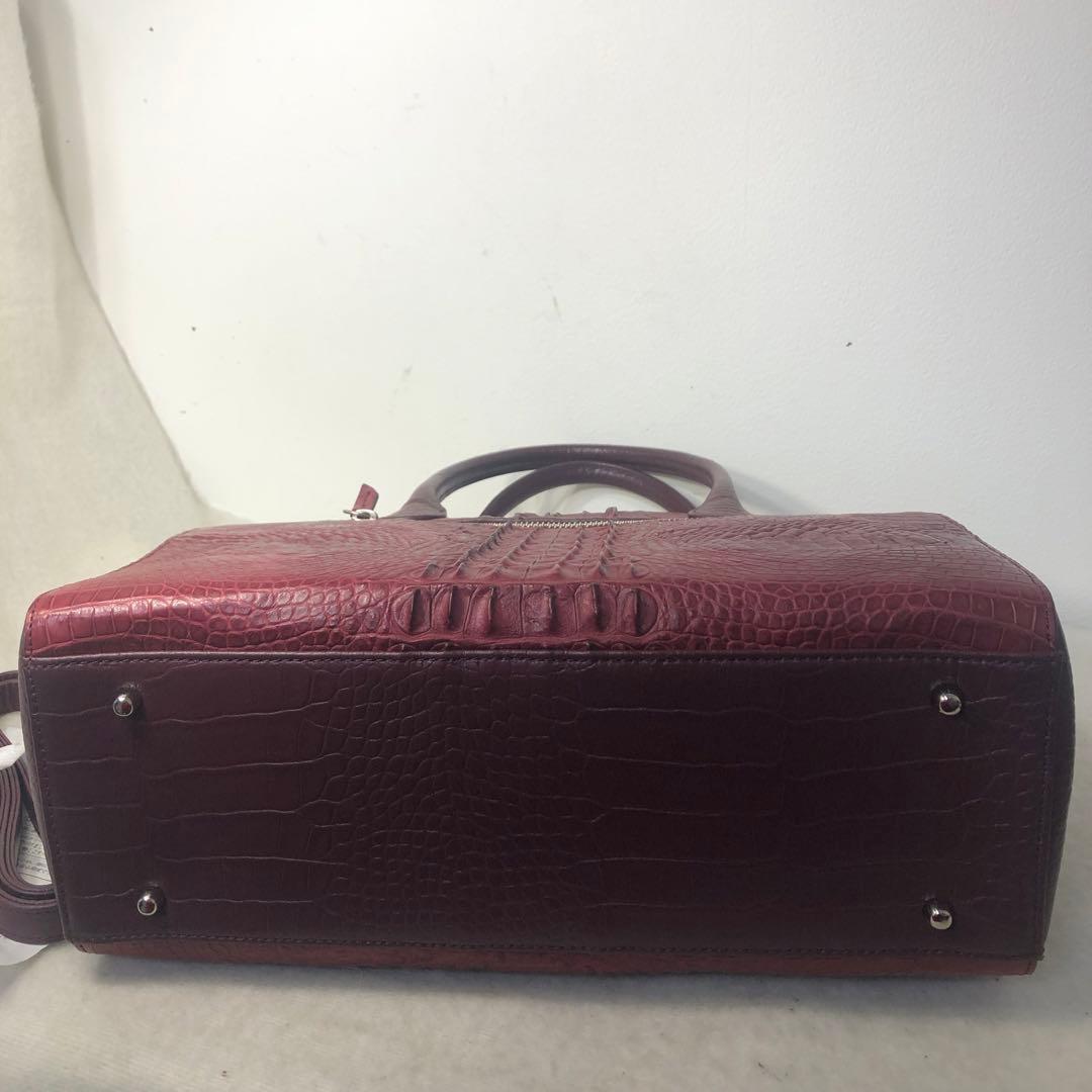 美品　RODANIA クロコダイル　2way ショルダーバッグ　ギャランティ