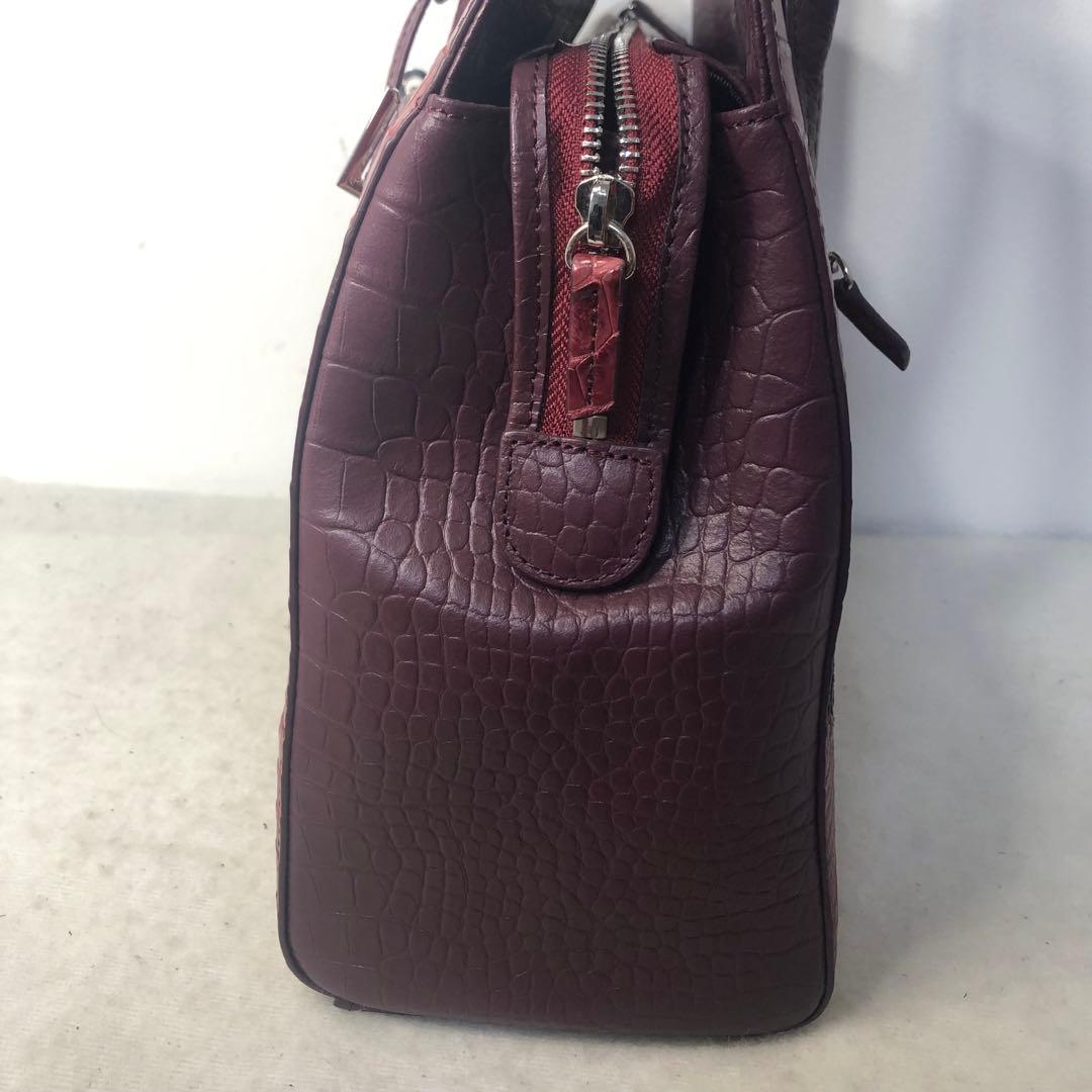 美品　RODANIA クロコダイル　2way ショルダーバッグ　ギャランティ