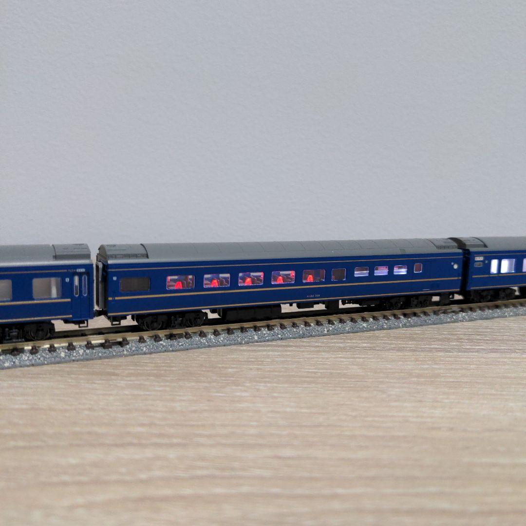 KATO あさかぜ金帯7両基本セット+ DD51+ EF65-1000後期形