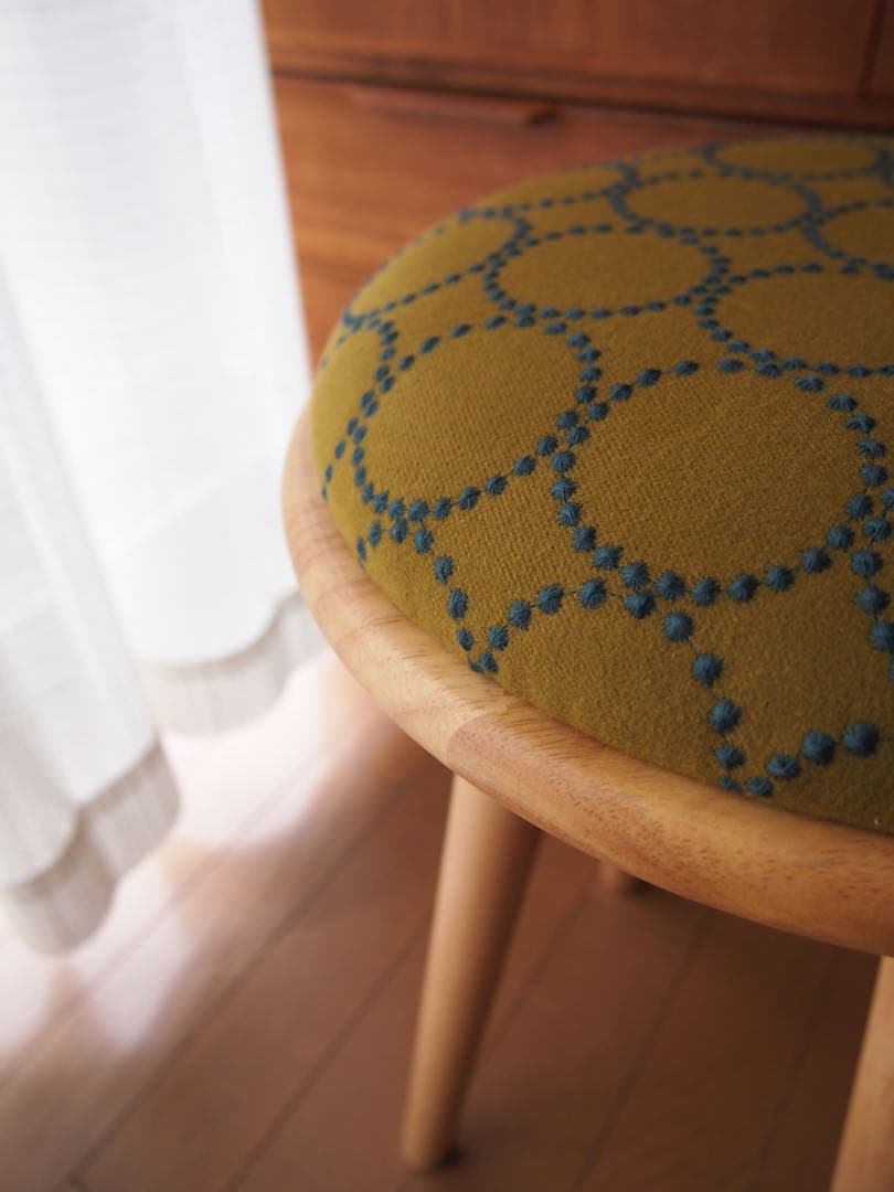 chiekoさん専用 ミナペルホネン ハンドメイド スツール タンバリン 生地