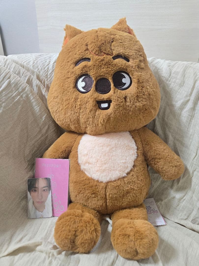 ハンクォッカ テディベア skzoo 特典トレカ付