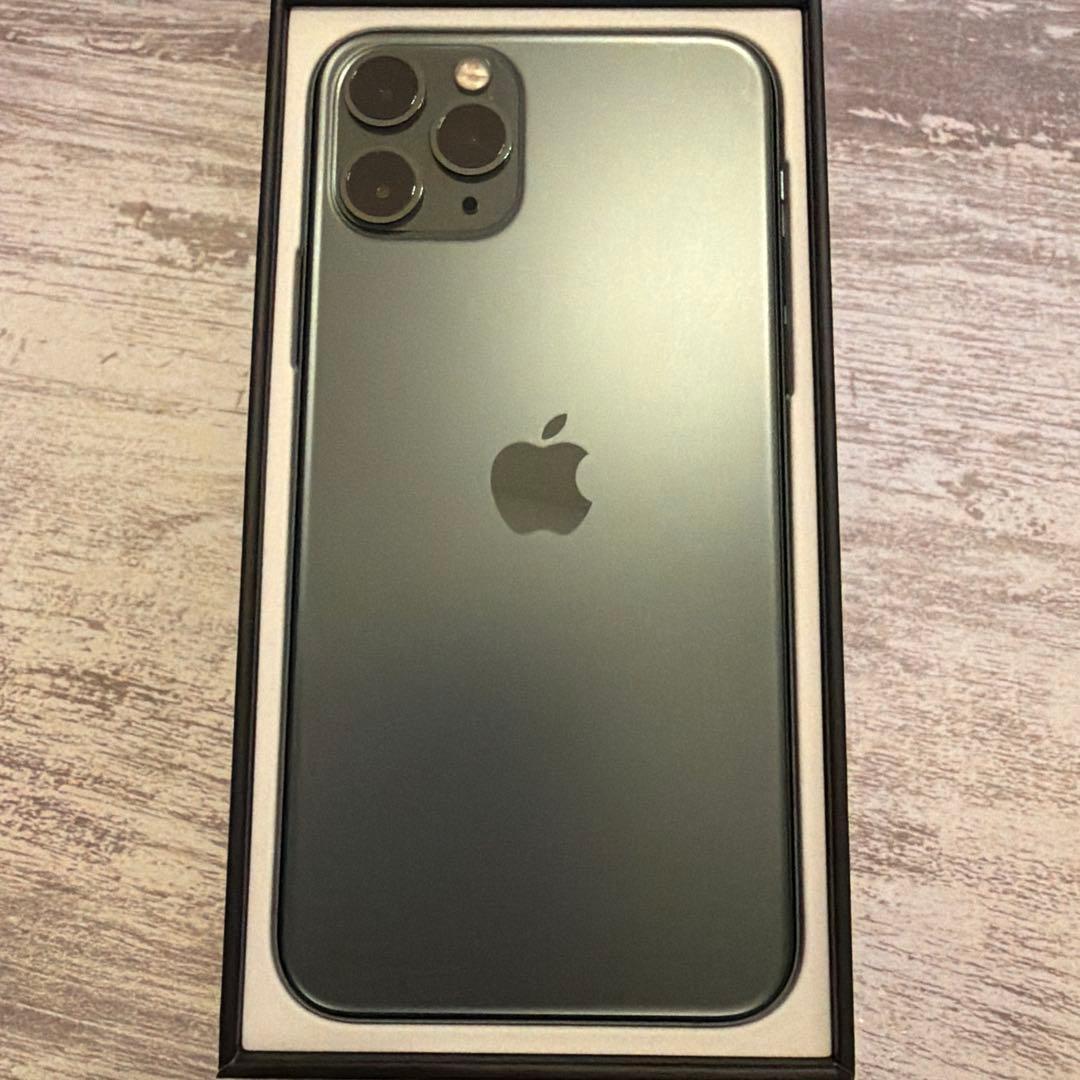 iPhone 11 Pro 512GB ミッドナイトグリーン　美品　利用制限◯