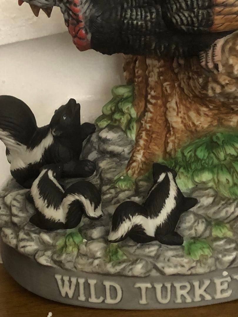 1986年♦️限定 ヴィンテージ♦️陶器 ワイルドターキー♦️スカンク♦️補償付 送料込
