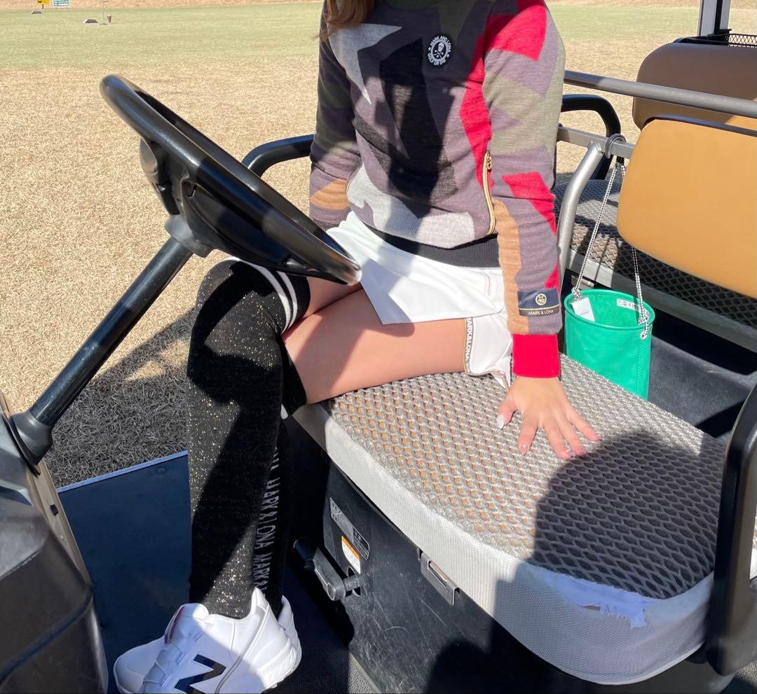 MARK & LONA カモフラージュニットセーター