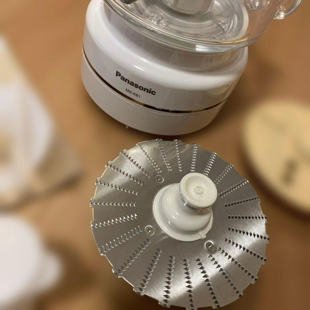 美品!! パナソニック　フードプロセッサー　mk-k81 本体のみ　説明書付き