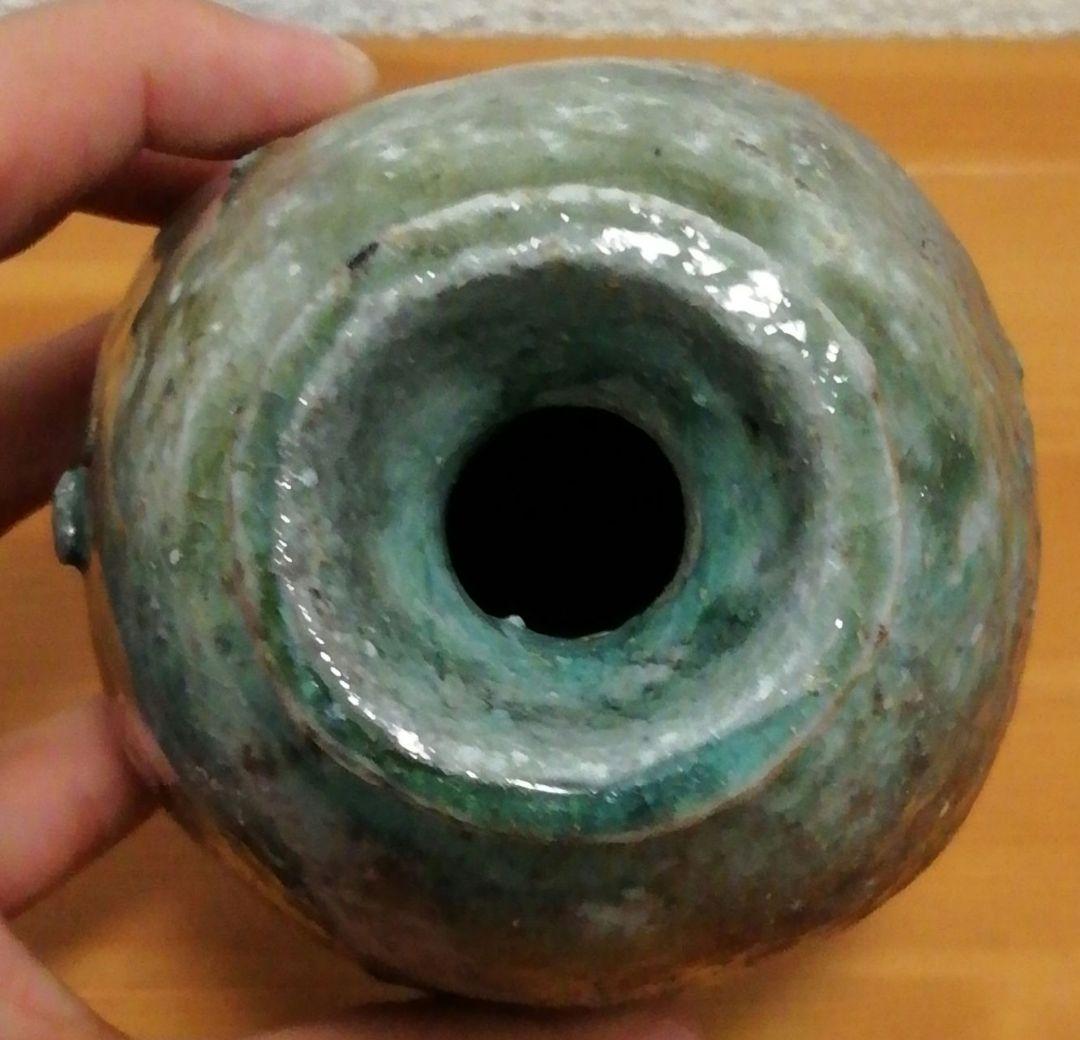 古谷和也作　伊賀焼　窯変　徳利　共箱　共布　酒器