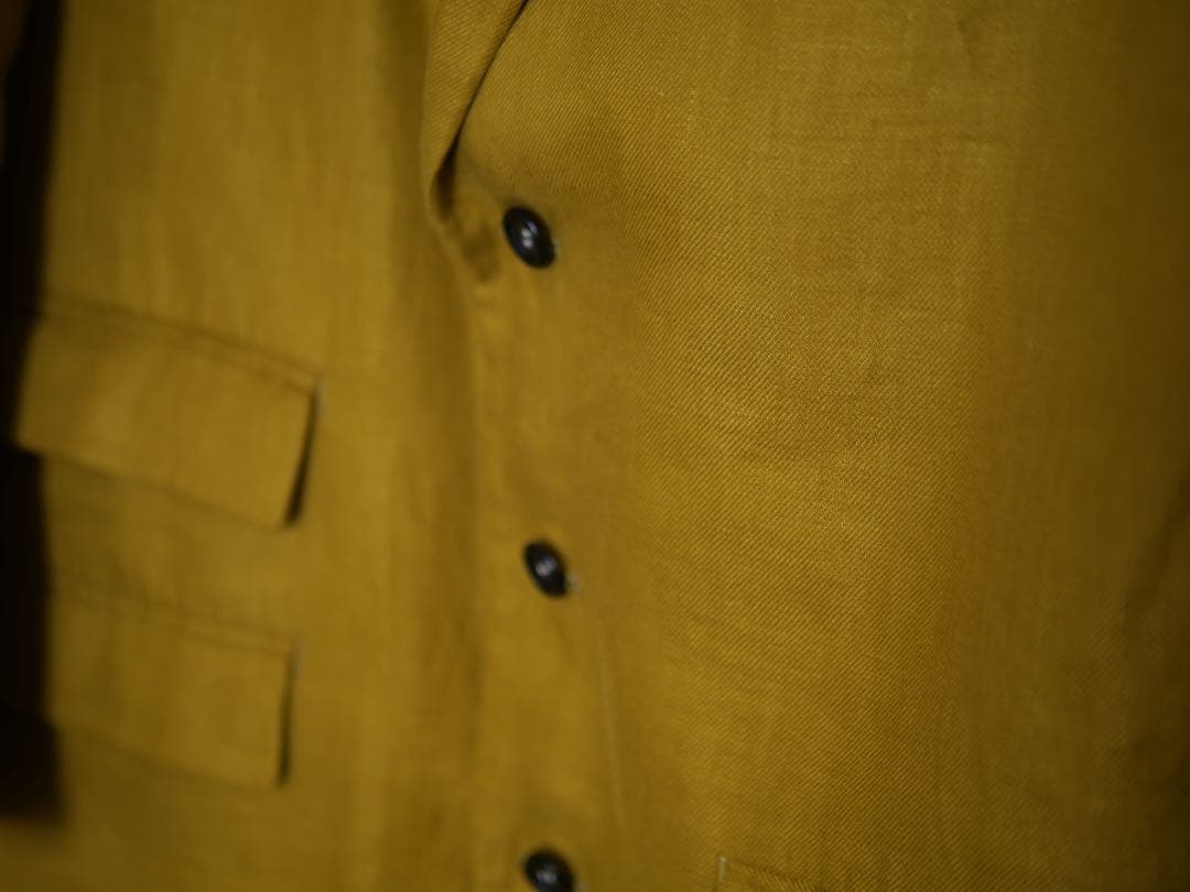 スズキタカユキ　suzuki takayuki チェスターコート マスタード 1