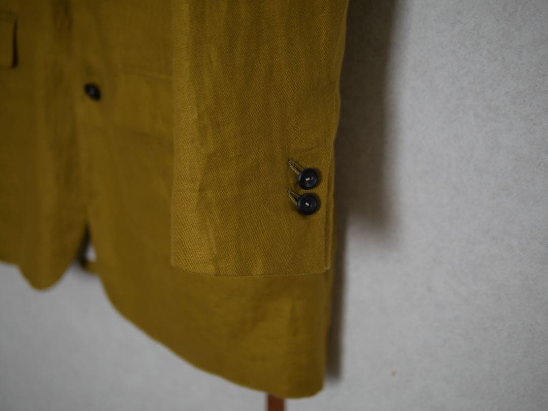 スズキタカユキ　suzuki takayuki チェスターコート マスタード 1