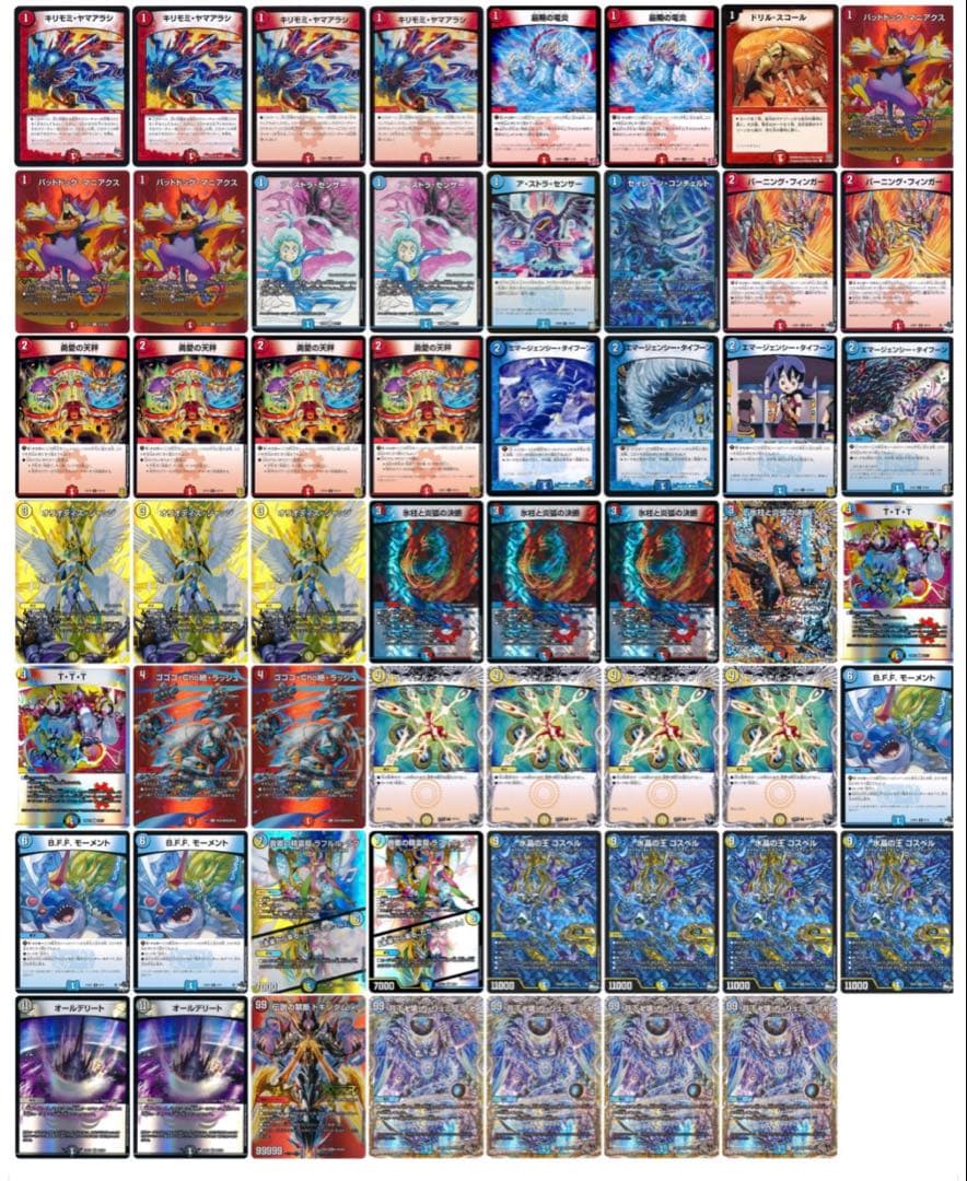 ラッカゴスペル デッキ 調整パーツ付き アドバンス対応 若干高レート 計55枚