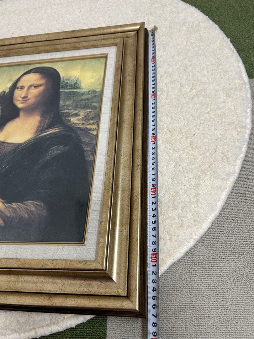 Monna Lisa モナ・リザ　レプリカアート　額縁付き