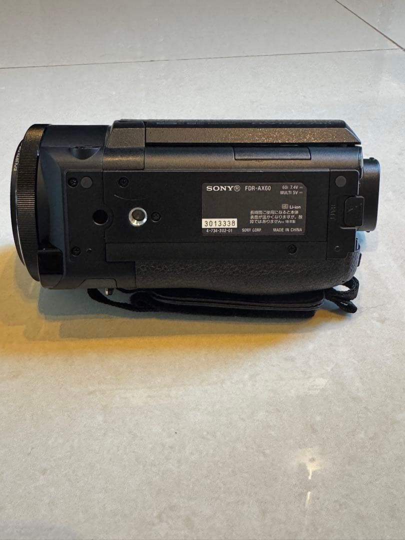 デジタル4Kビデオカメラ ハンディカム SONY FDR-AX60 セット