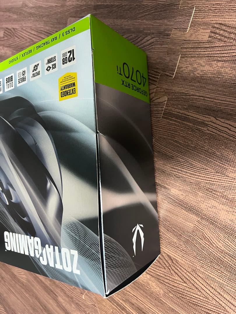 グラフィックボード・グラボ・ビデオカード ZOTAC GAMING GeForce RTX 4070 Ti