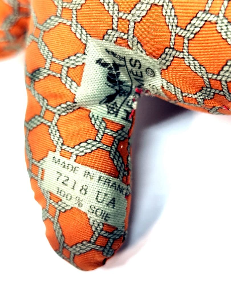 エルメスのノベルティグッズのテディベア　中古品