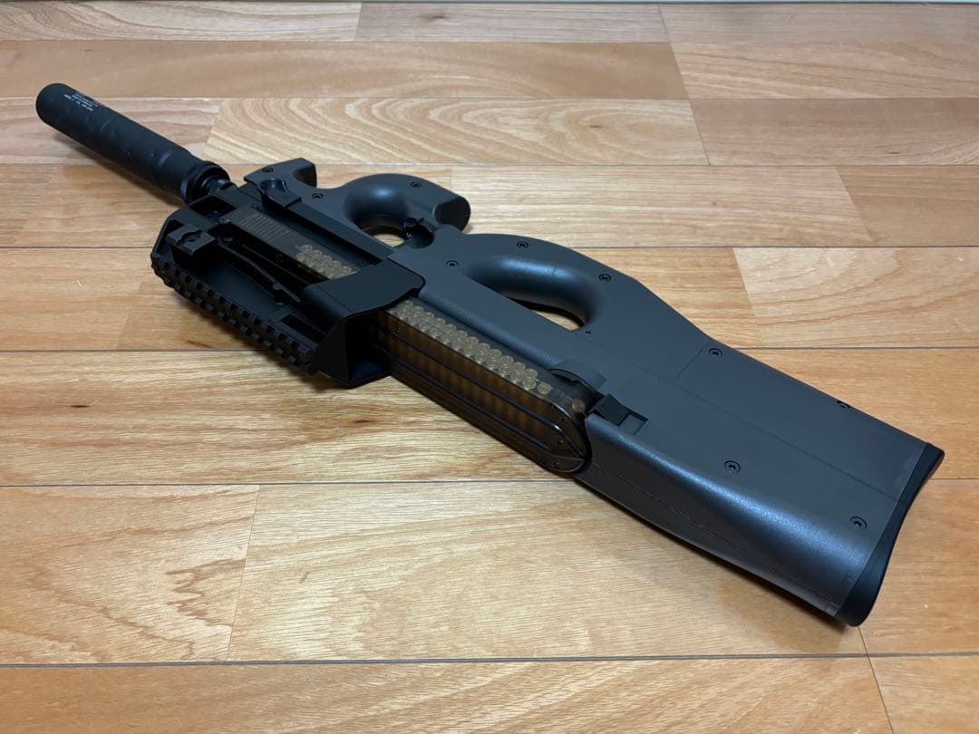 マルイ P90TR トリプルレイル サイレンサー ほぼ未使用 ASGK刻印有り