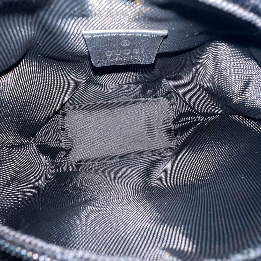 【極美品】グッチ GG ハンドバッグ アクセサリーポーチ キャンバス バニティ