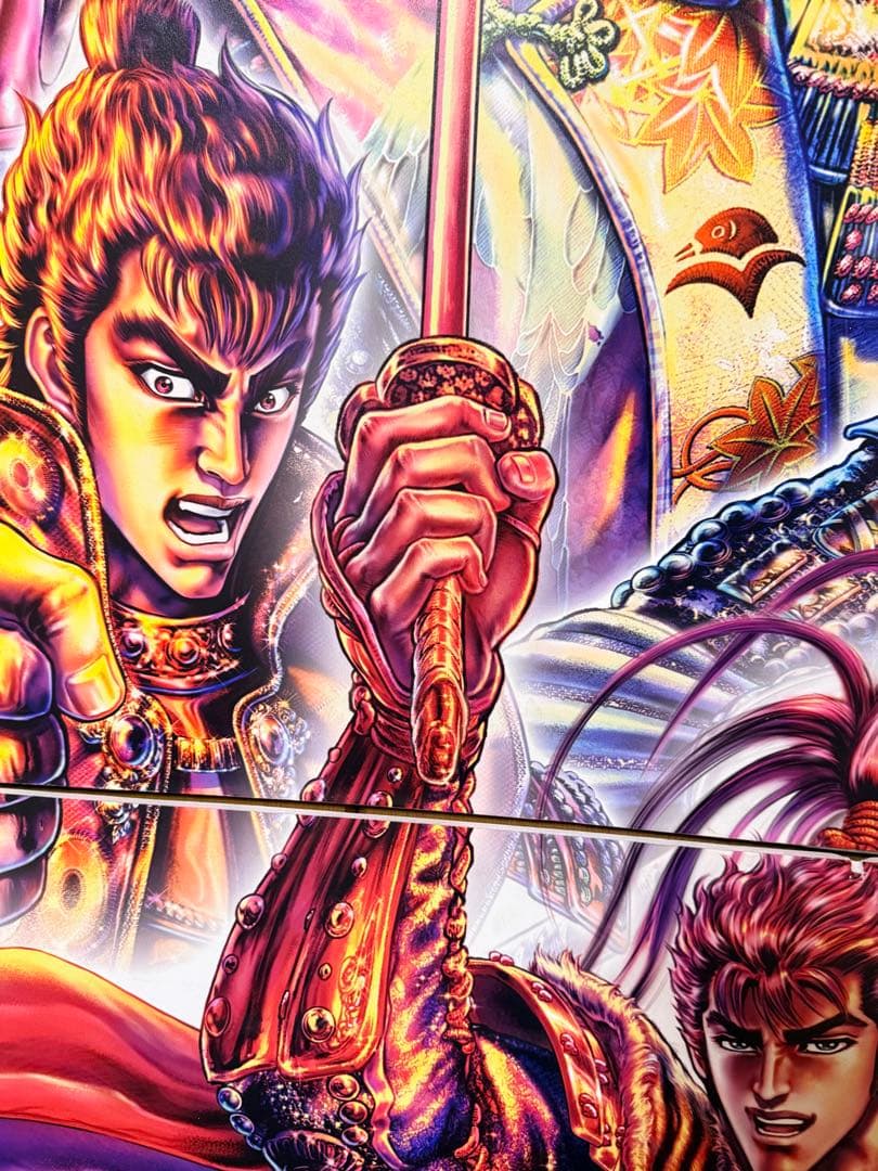 【超大型】P花の慶次～蓮～ 等身大パネル 2分割 連結可 非売品 パチンコ店用