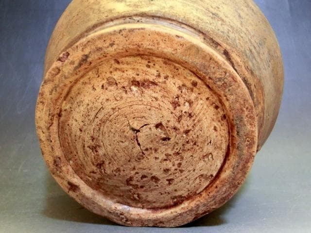 壷■船壷 耳付き古壺 茶壷 花瓶 古玩 唐物 中国 古美術 時代物 骨董品■