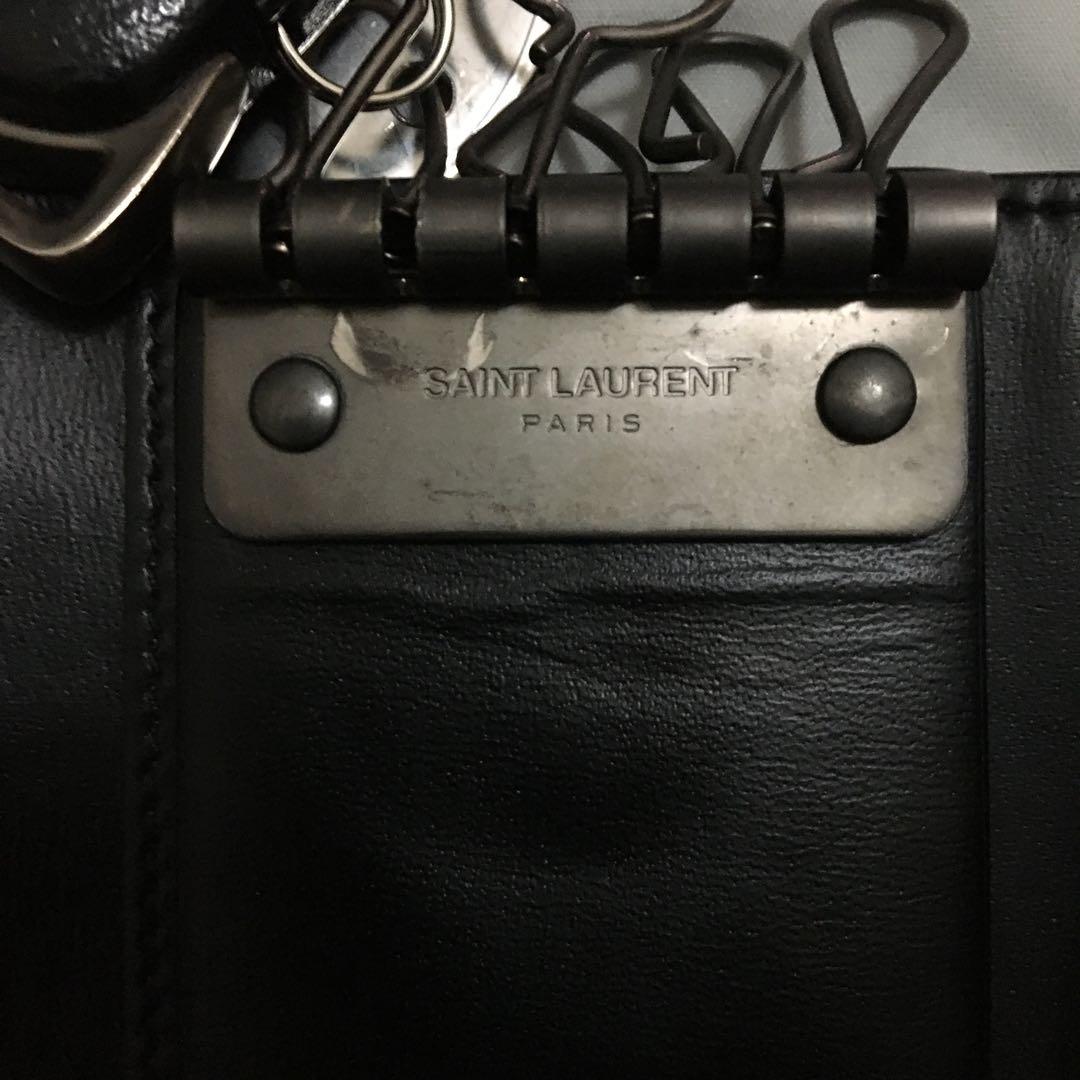 美品　サンローラン　キーケース