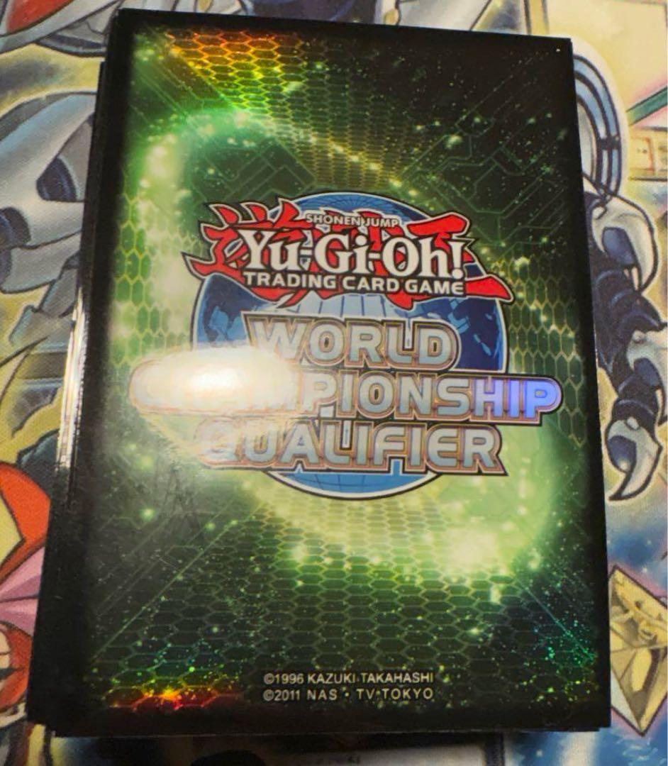 遊戯王　wcqスリーブ2013 グリーン　71枚