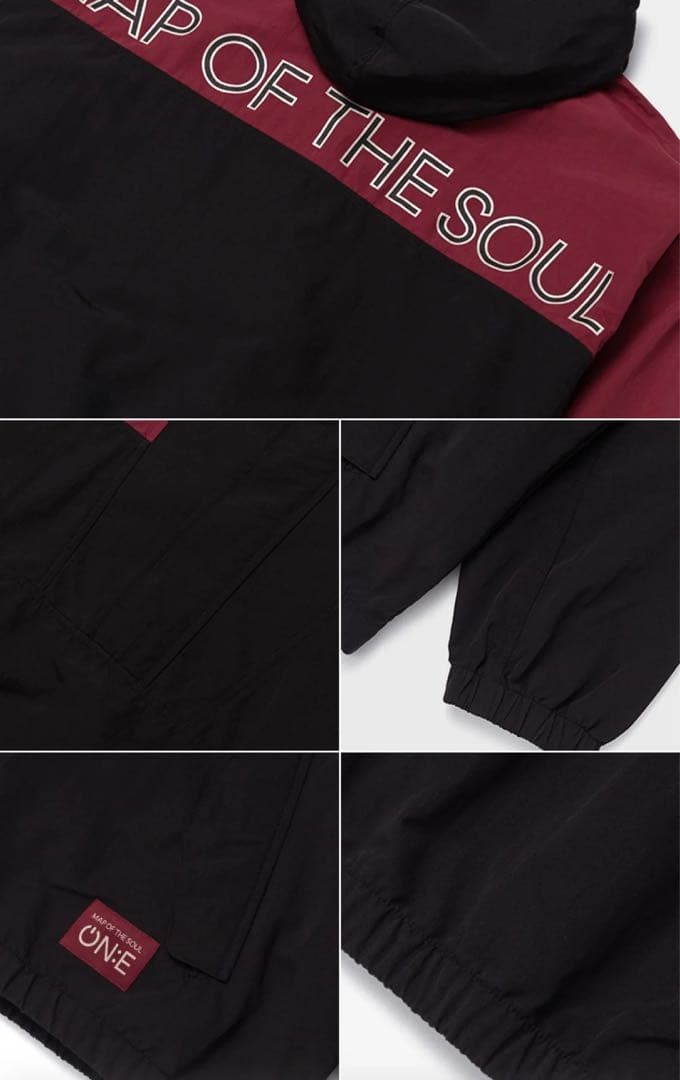 BTS MOS ON:E ユンギ SUGA 着用 アノラック　新品　フリーサイズ