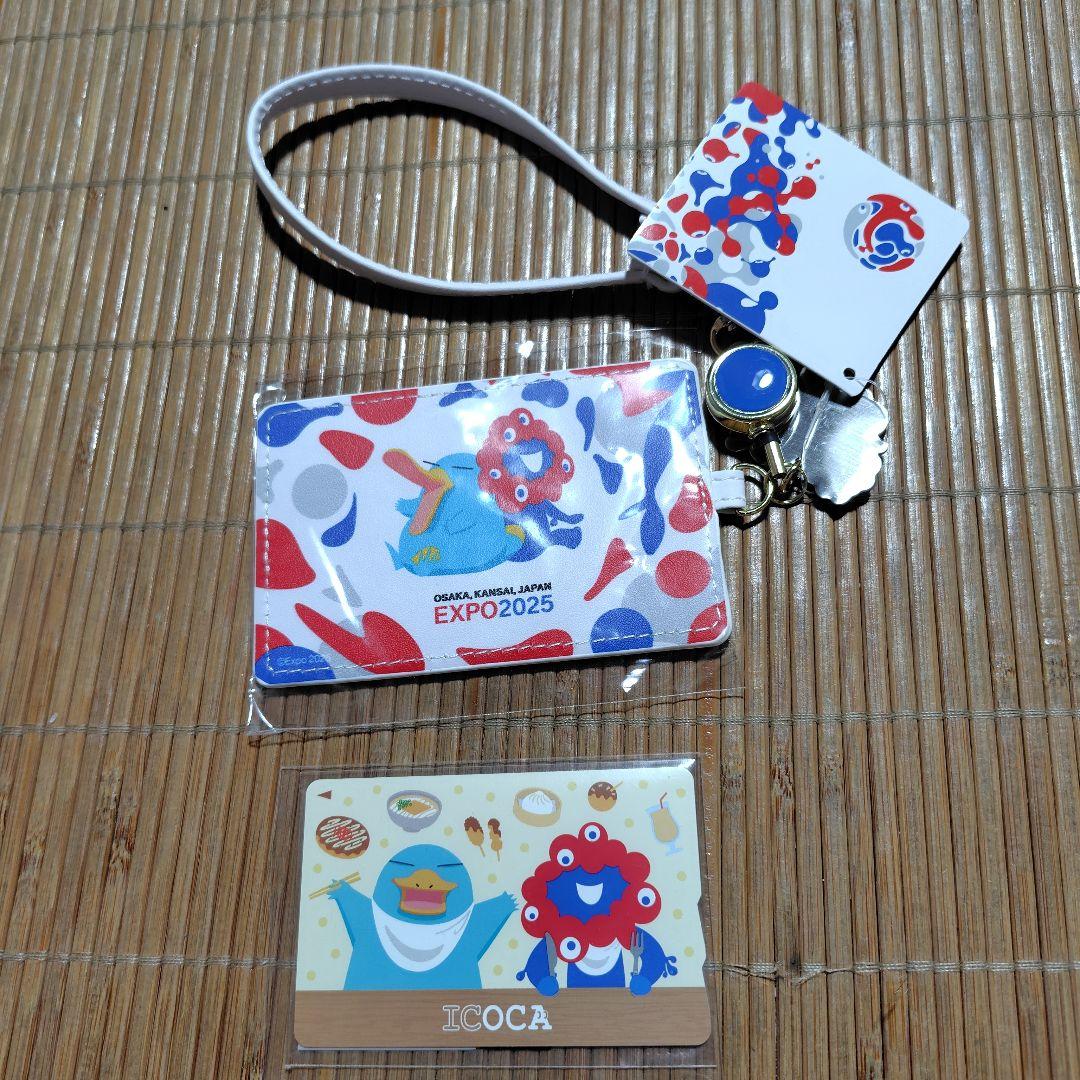 EXPO2025 キャラクター ストラップICOCA付き