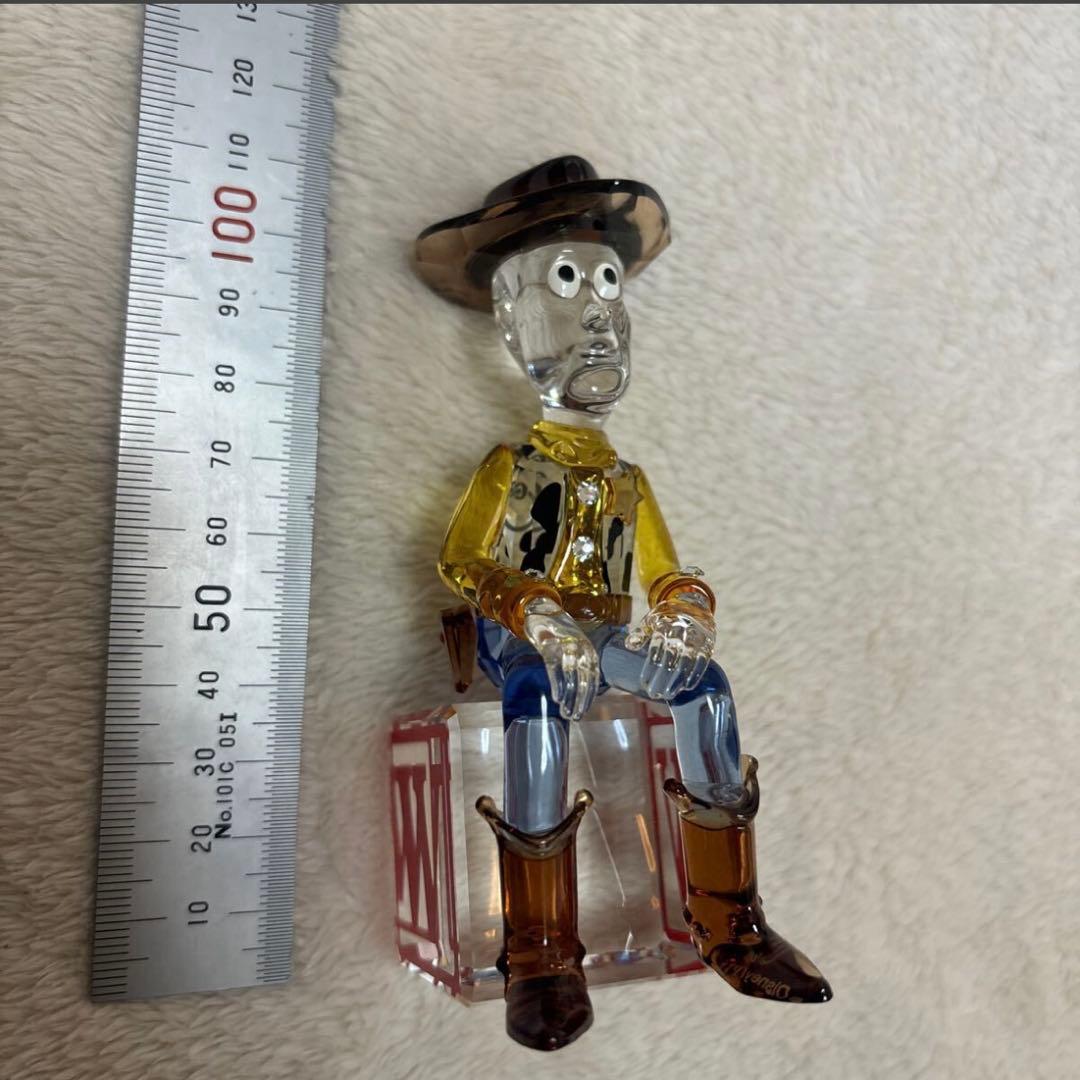 ディズニー　トイストーリー　スワロフスキー ウッディ 美品