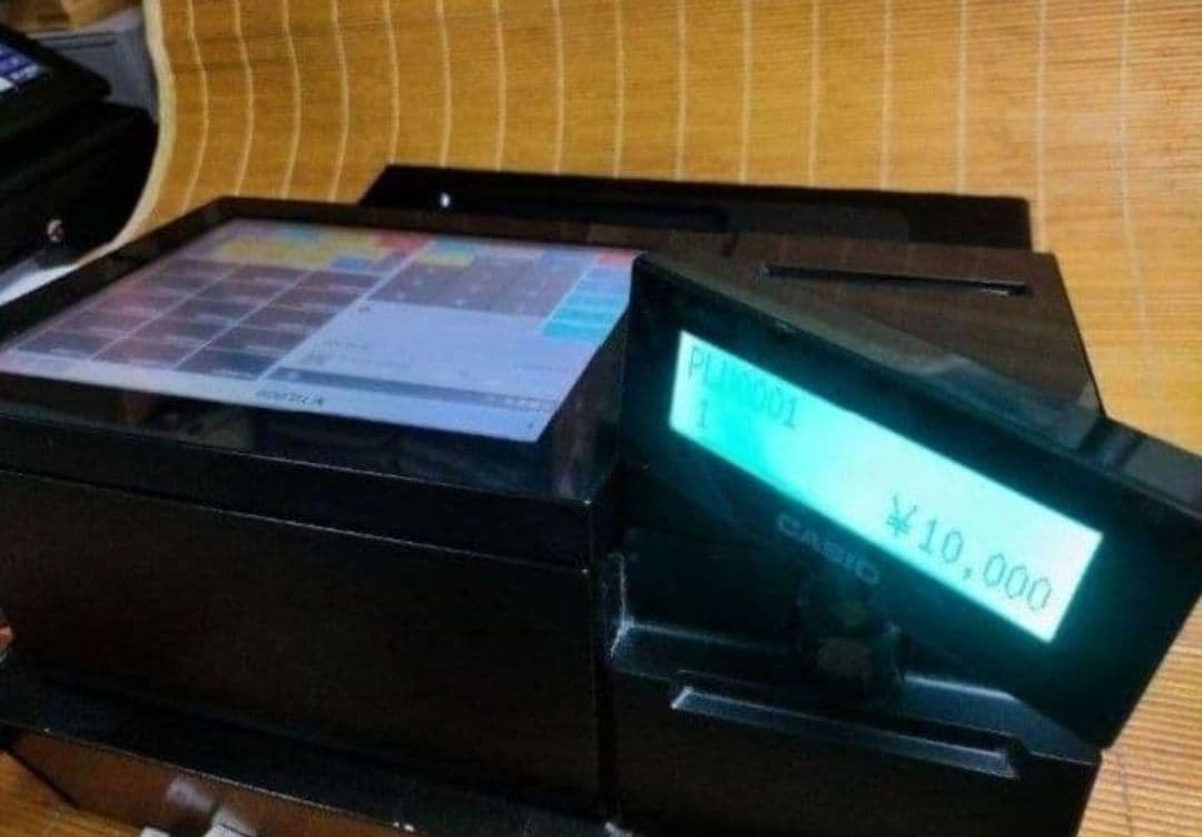 カシオレジスター　V-R200　タッチ操作　設定無料Android　900222