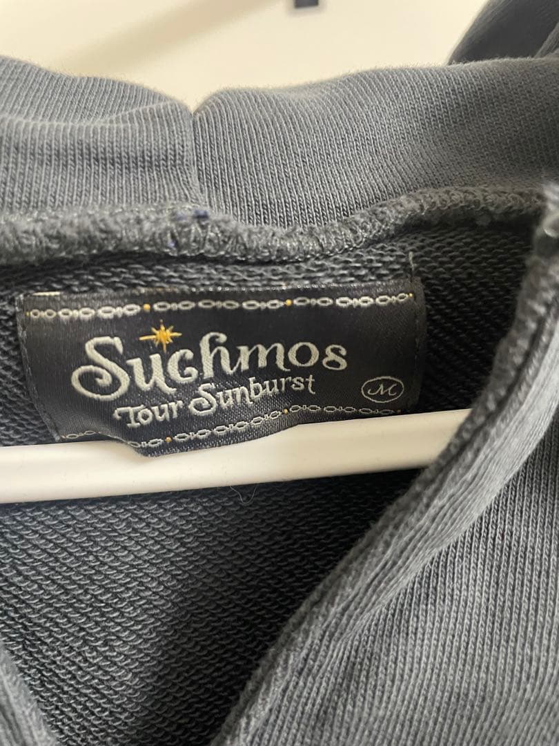 Suchmos Tour Sunburst グレー パーカー