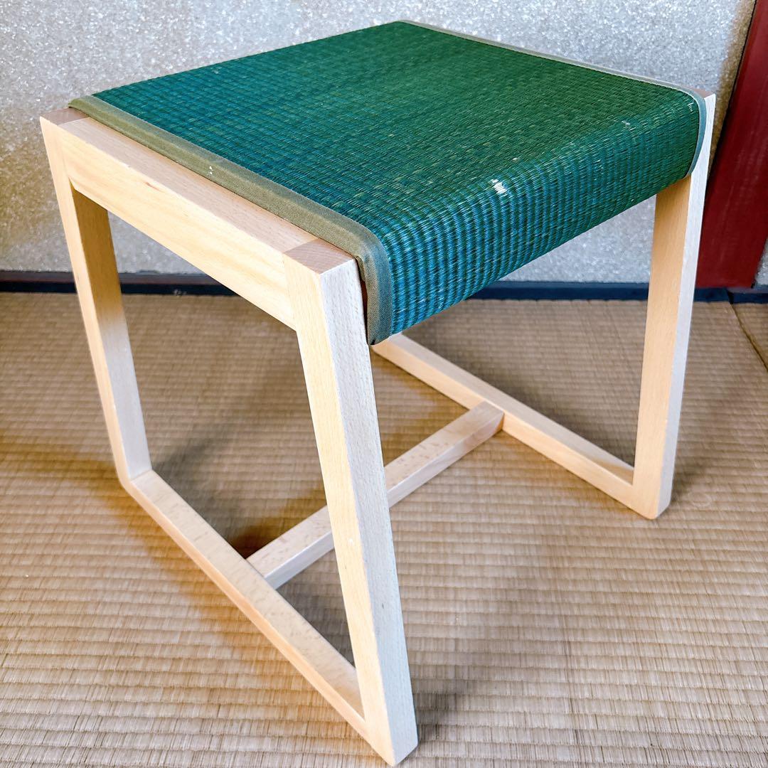 ADAL 双葉スツール／高さ45cm／和モダンインテリア