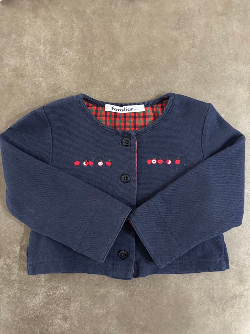 familiar 80サイズ　3点セット