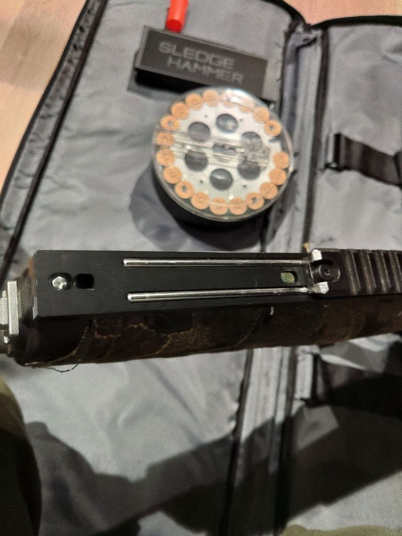 限定値下！ロングレールキット付　AA-12 ドラムマグ　ガンケース　動作未確認