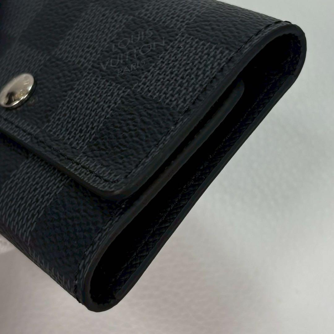 新品同様✨ルイヴィトン ミュルティクレ6 ダミエ グラフィット ICチップ