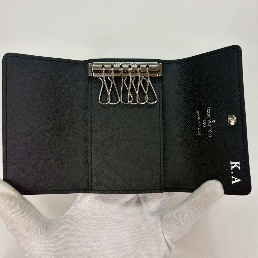 新品同様✨ルイヴィトン ミュルティクレ6 ダミエ グラフィット ICチップ