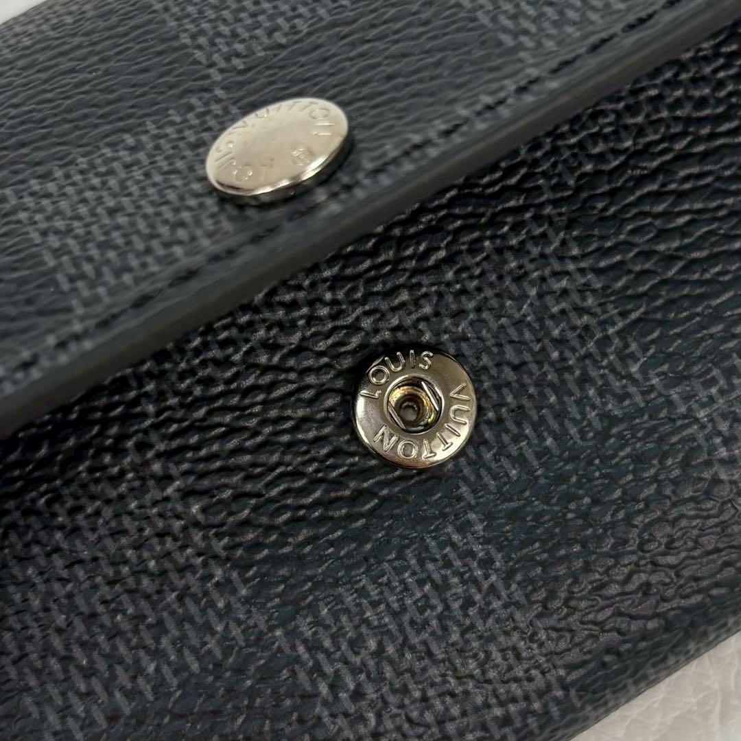 新品同様✨ルイヴィトン ミュルティクレ6 ダミエ グラフィット ICチップ