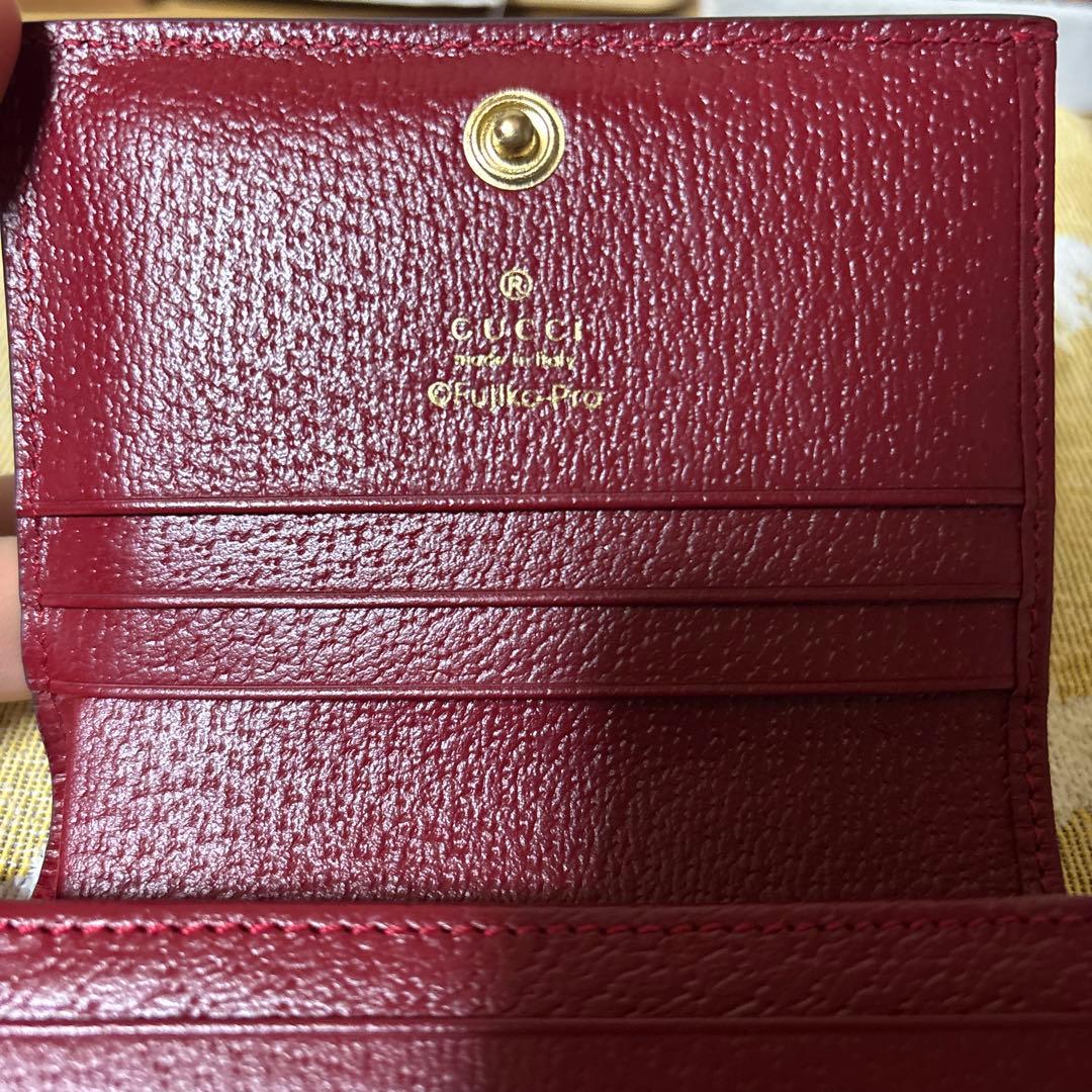 GUCCI ドラえもん二つ折り財布