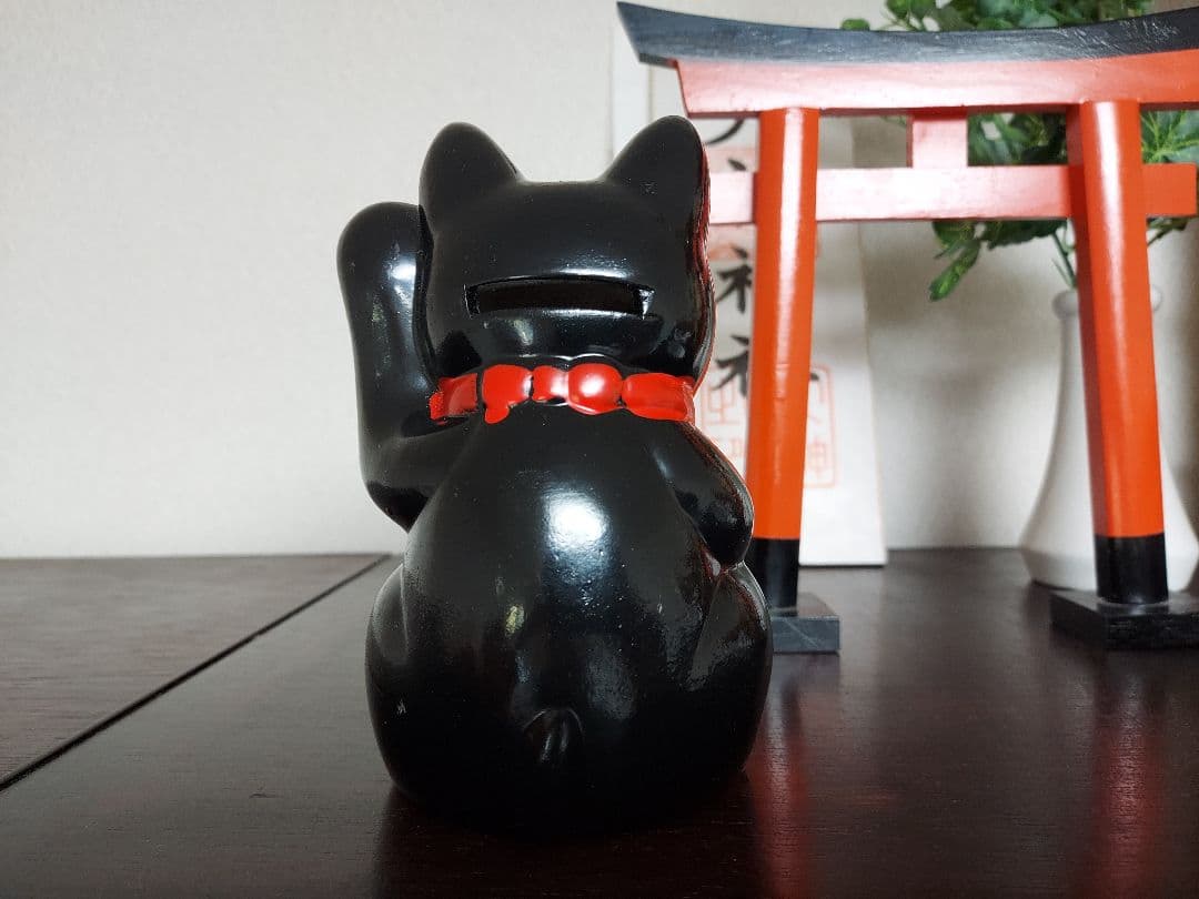 幸福好運を招く、招き猫　開運、風水、スピリチュアル、魔除け、厄除け