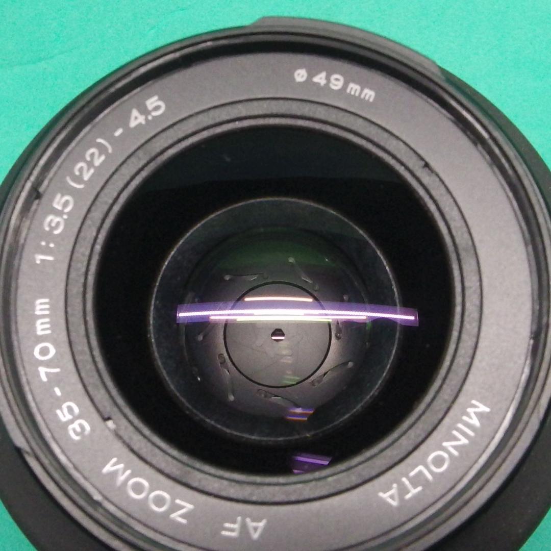 【美品】ミノルタα-３０３ｓｉボディ＋ミノルタＡＦズーム３５-７０ｍｍ【動作品】
