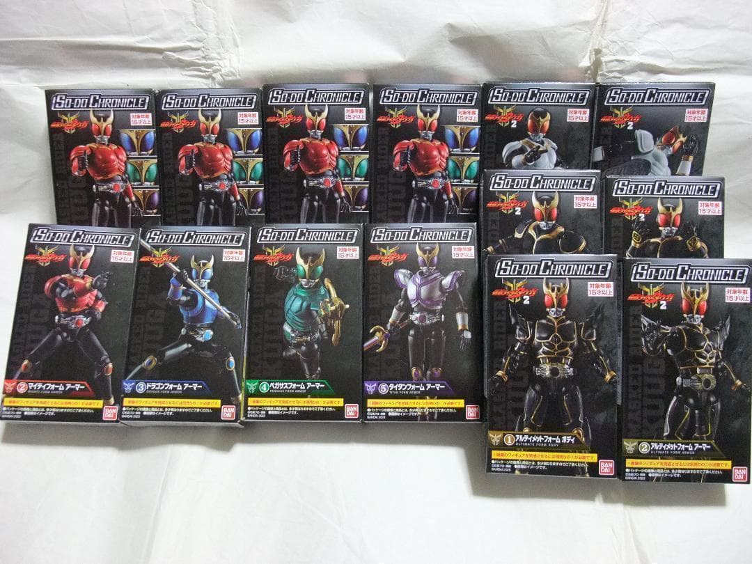 新品未開封　装動　仮面ライダー クウガ ゴウラム ファイズ カブト　セット