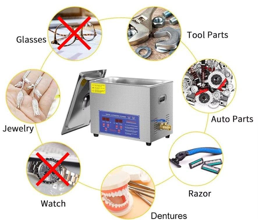 3L 強力　超音波洗浄機　超音波クリーナー　温度調整　タイマー設定