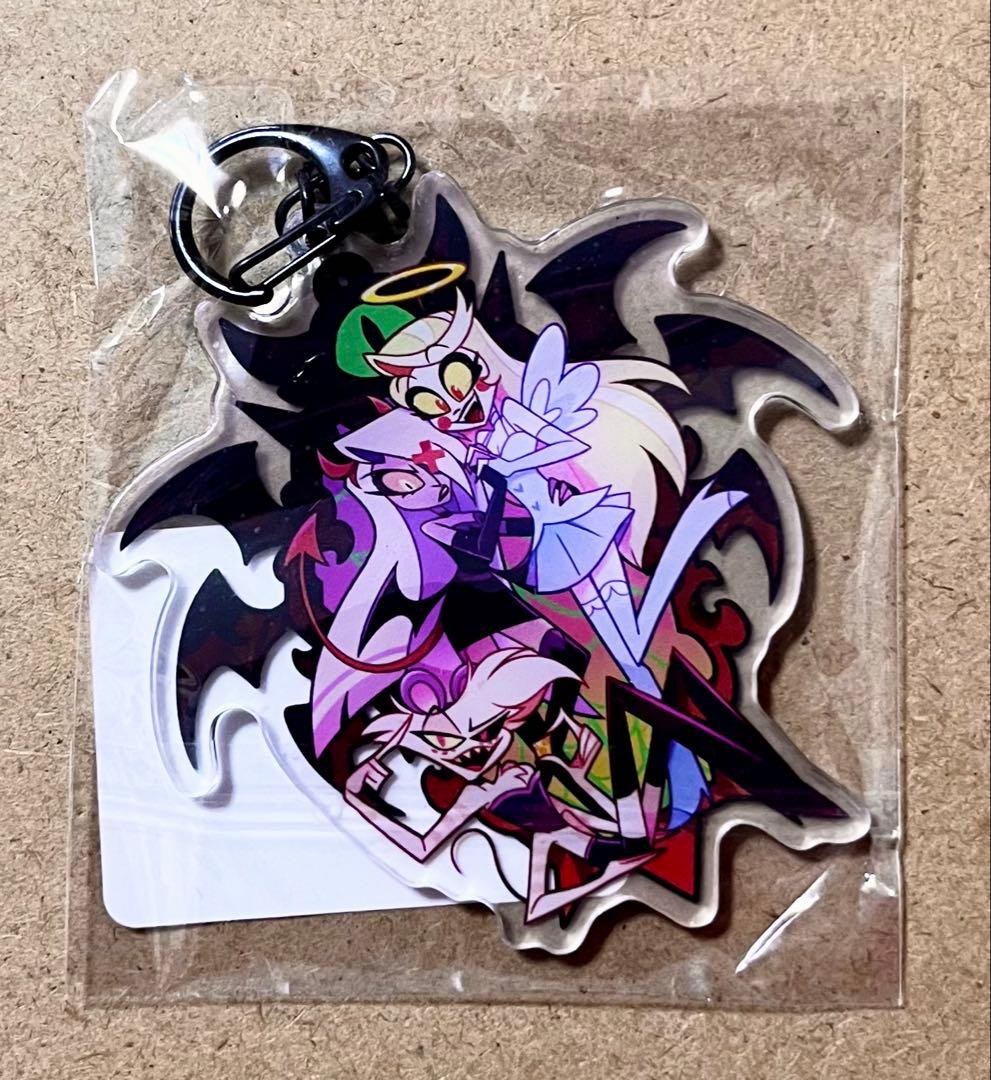 ハズビンホテル キーチェーン チャーリー ヴァギー エンジェルダスト