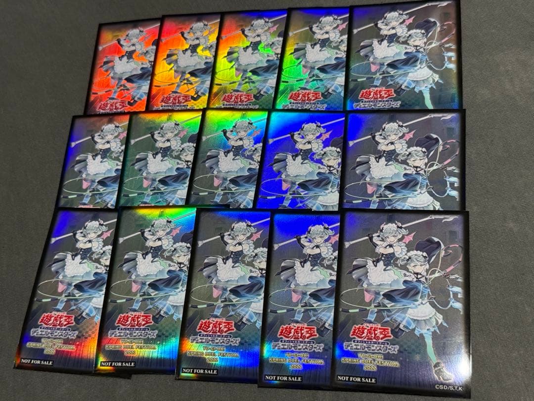 遊戯王 ラビュリンス 悪魔の技 スリーブ アジア 公式スリーブ 台湾限定